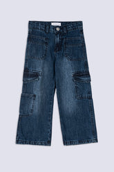 Girls' Explorer Cargo Denim