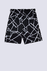 Men's Abstract Grid Short