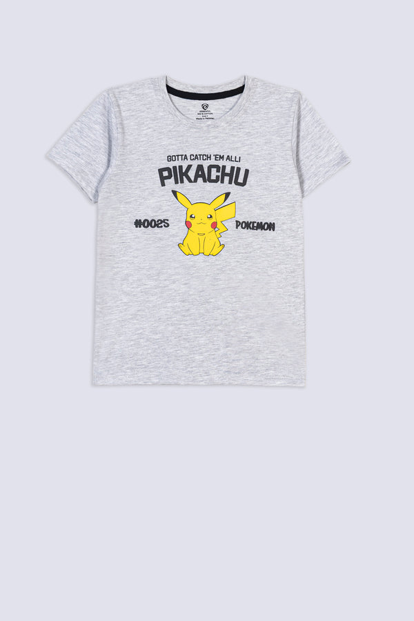 Boy's Pikachu Graphic T-Shirt
