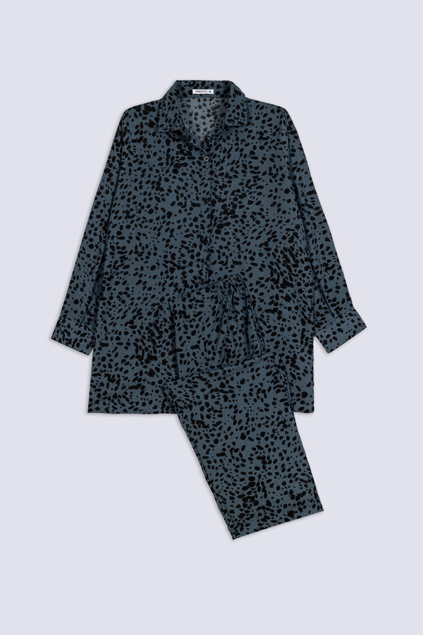 Ladies Dalmatian Print Co-ord Set