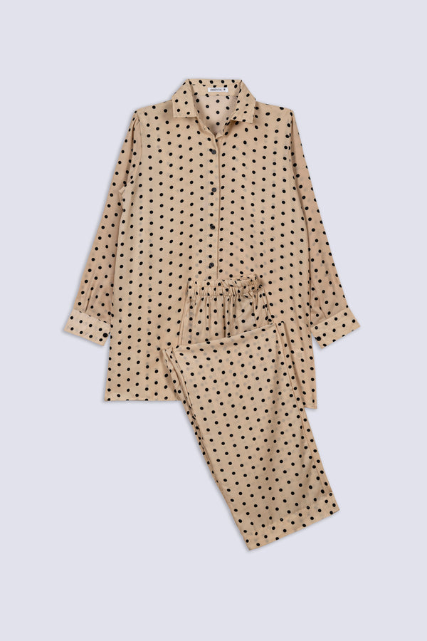 Ladies Polka Dot Co-ord Set