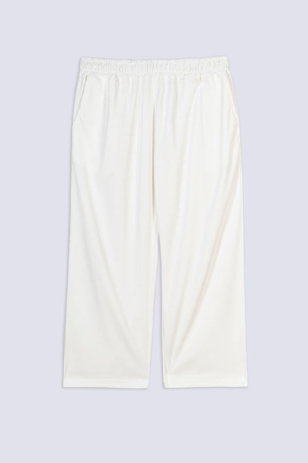 Men's Textured Wide Leg Trouser