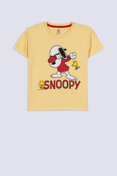 Girls' Snoopy Printed Tee