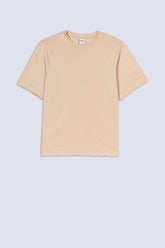 Men's Beige Structure Tee