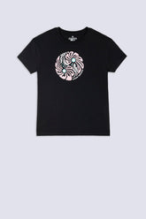 Girls' Black Blossom Graphic Tee