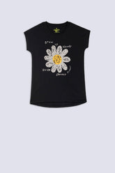 Girls' Grow Slowly Daisy Tee