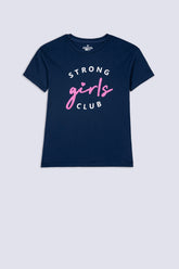 Girls' Power Glitter Tee
