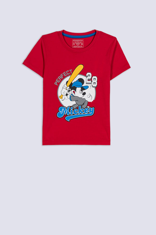 Boy's Sporty Graphic T-Shirt