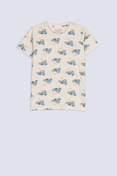 Boy's Mini Truck Printed Tee