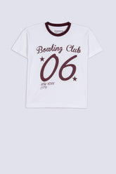 Girl's New York Bowling Tee