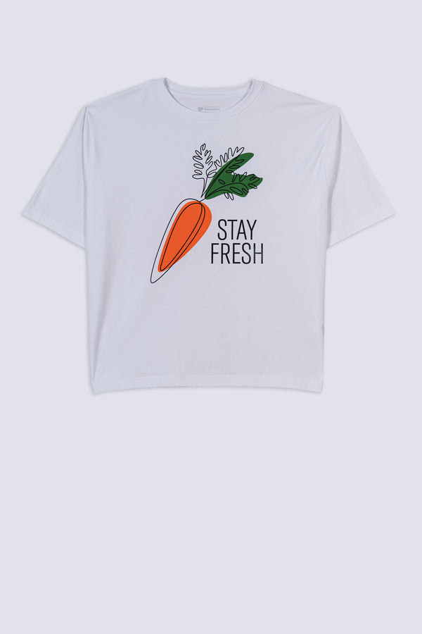Ladies Fresh Carrot T-Shirt