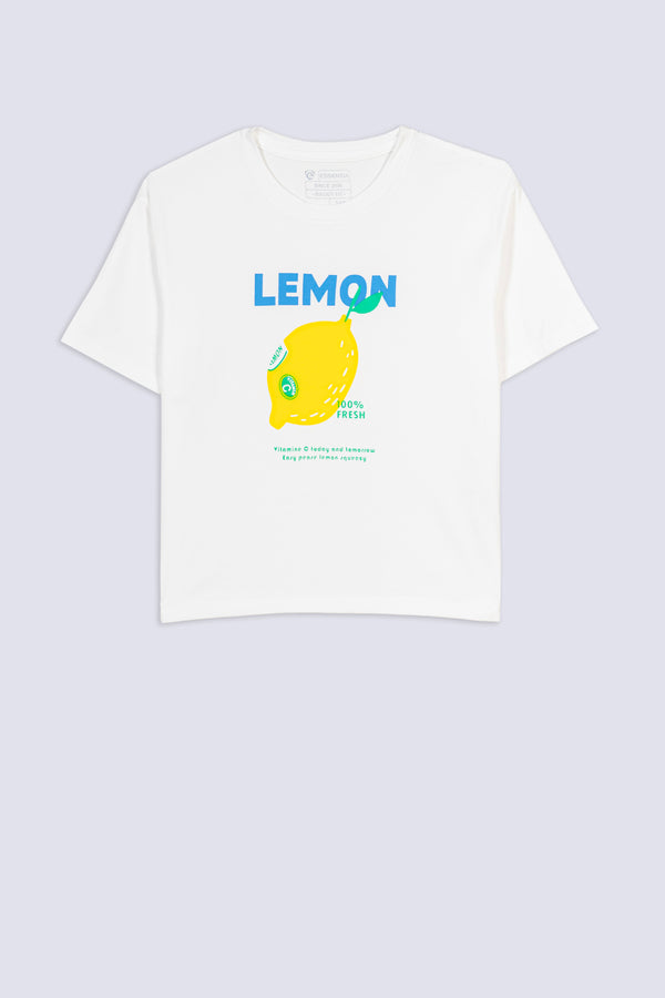 Boy's Lemon Graphic T-Shirt