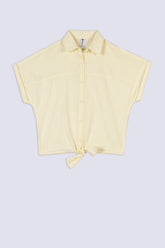Yellow Knot Girls' Top