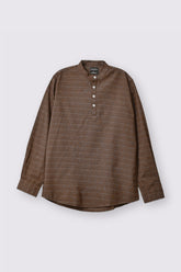 Men's Brown Casual Shirt