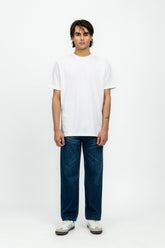 White Textured Men's T-Shirt