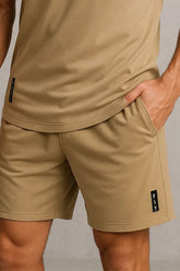Beige Men's Dri-FIT Short