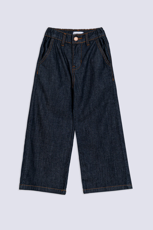 Girl's Wide-Leg Jean