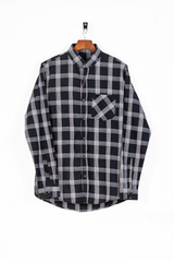 Men's Black Checkered Shirt Men's Black Checkered Shirt