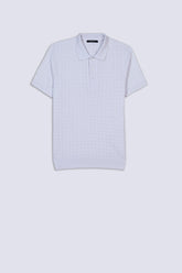 Waffle Texture Men's Smart Polo