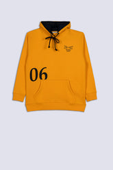 Yellow Fleece Men's Hood