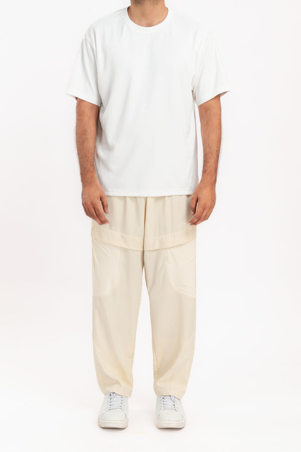 Men's Drop Shoulder Jacquard T-Shirt