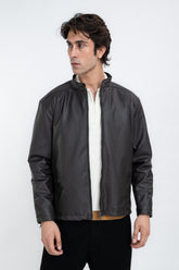 Axis Faux Leather Jacket