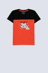 Graffiti Rush Boys' Colorblock Tee