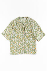 Green Floral Ladies Shirt