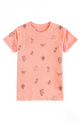 Multi Print Boy's T-Shirt.