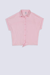 Pink Knot Girls' Top