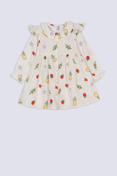 Girls' Garden Berry Dress