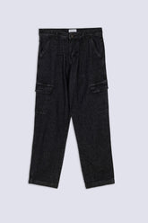 Men's Straight-Fit Cargo Denim