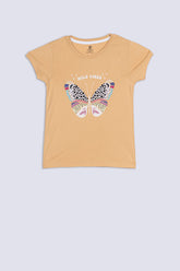 Girls' Boho Butterfly Tee