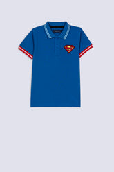 Boys' Superman Badge Polo