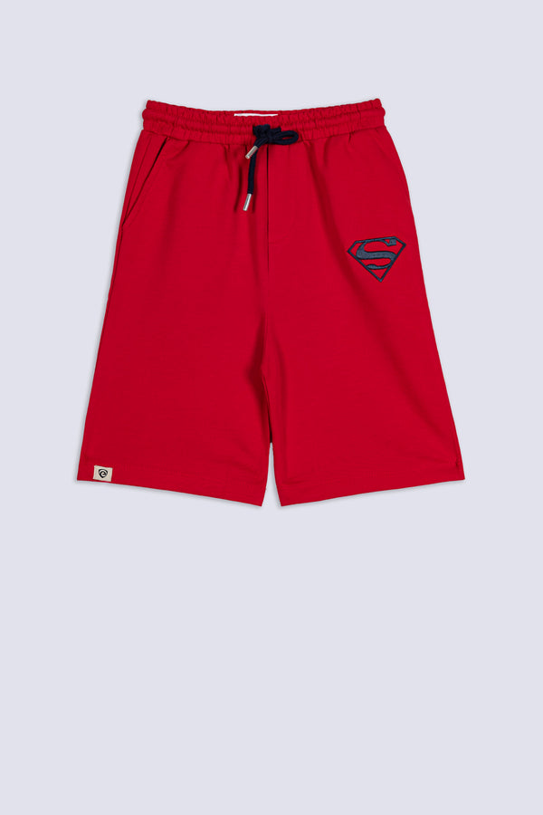 Boy's Red Hero Jersey Short
