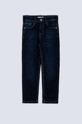 Dark Blue Boy's Denim Pant