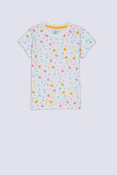 Butterfly Girl's Print T-Shirt