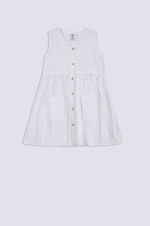 Girl's Cotton Sleeveless Top
