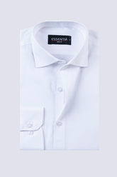 White Men's Dress Shirt