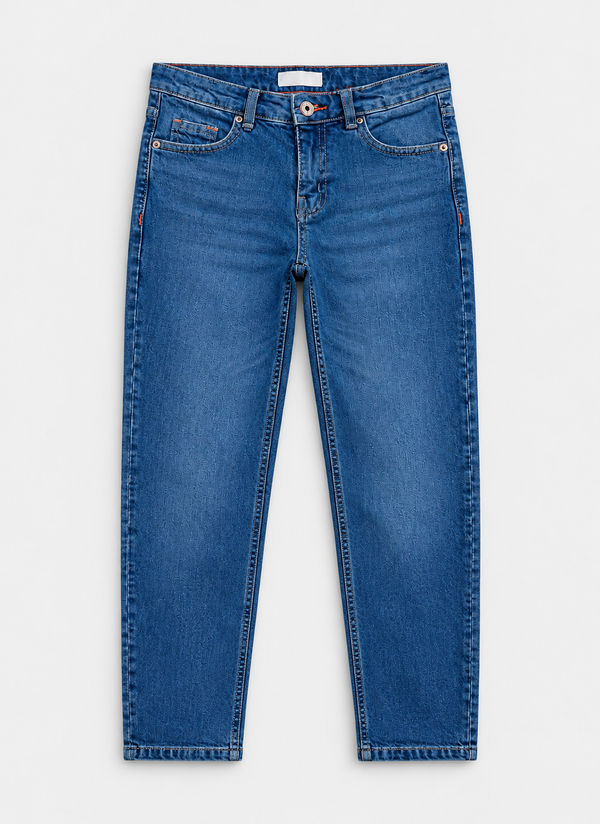 Boy's Classic Straight Fit Denim Pant