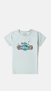 Girl's T-Shirt S/Slv.