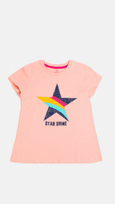 Girl's T-Shirt S/Slv.