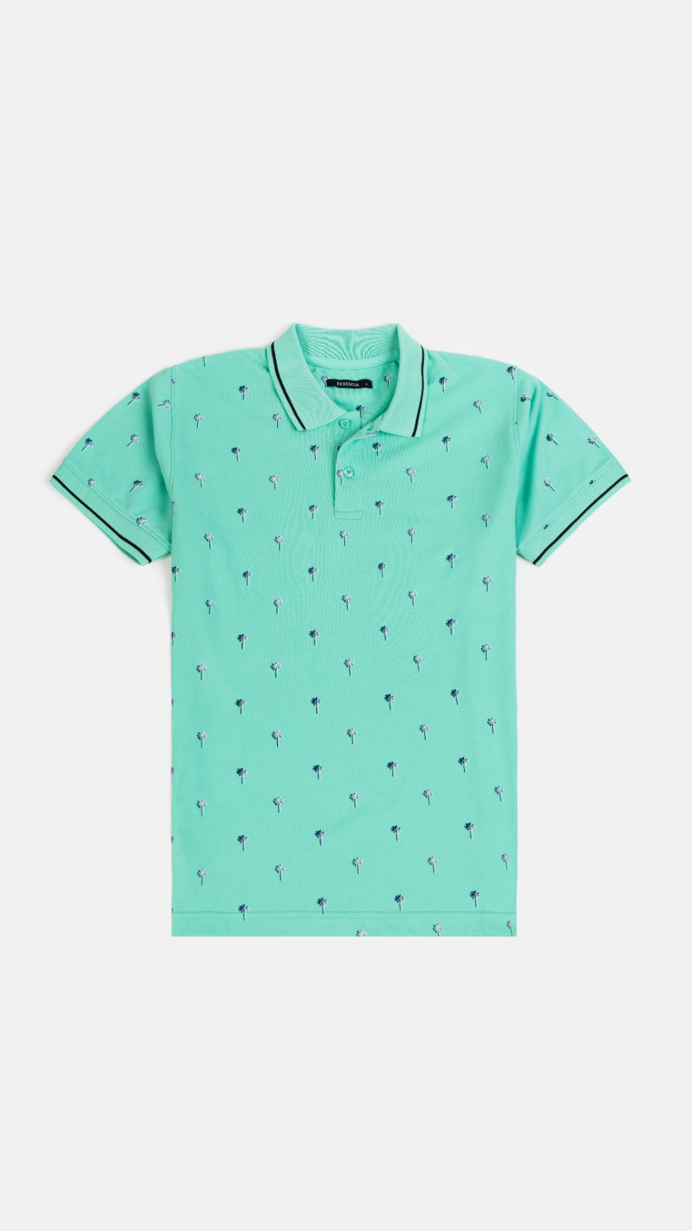 Aqua polo shirt clearance