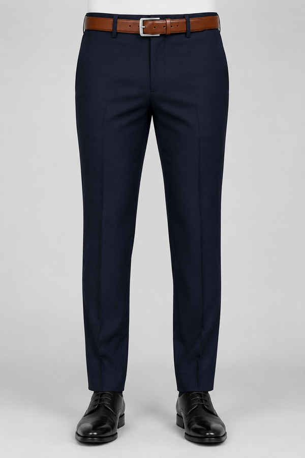 Men's Navy Blue Dress Pant
