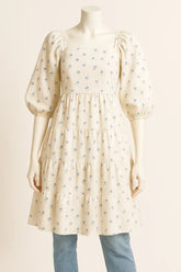 Floral Print Ruffle Ladies Top