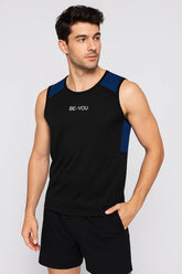Be-You Men's Sleeve Less T-Shirt