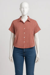 Retro Lines Ladies Top