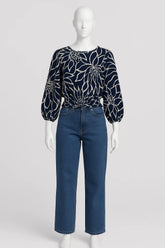 Petite Floral Ladies Top