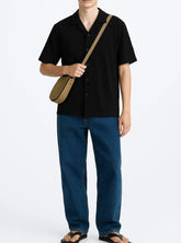 The Noir Cuban Men's Polo