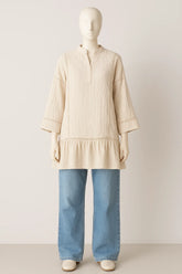 Off White Ladies Blend Top